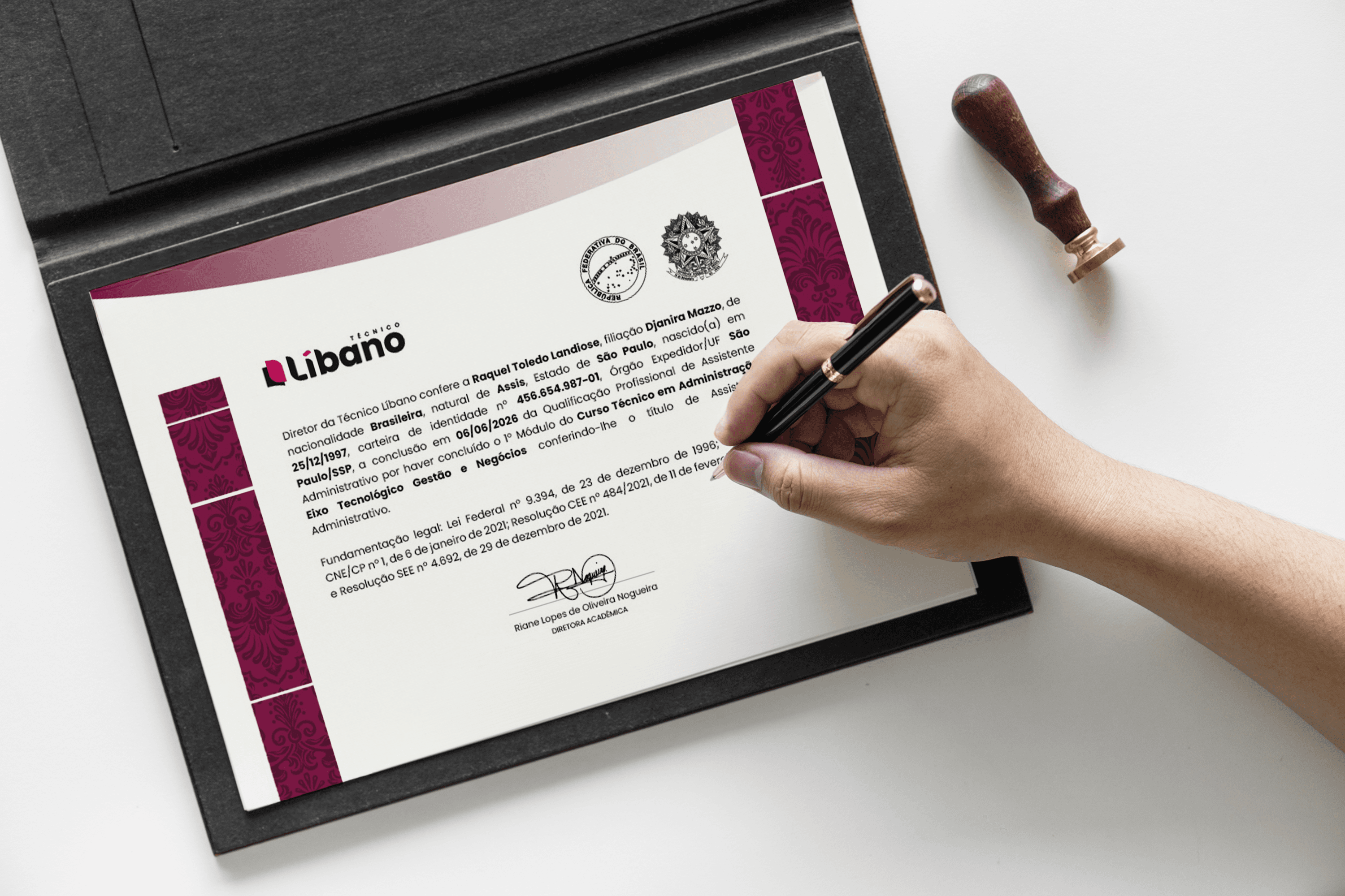 Certificado — Líbano